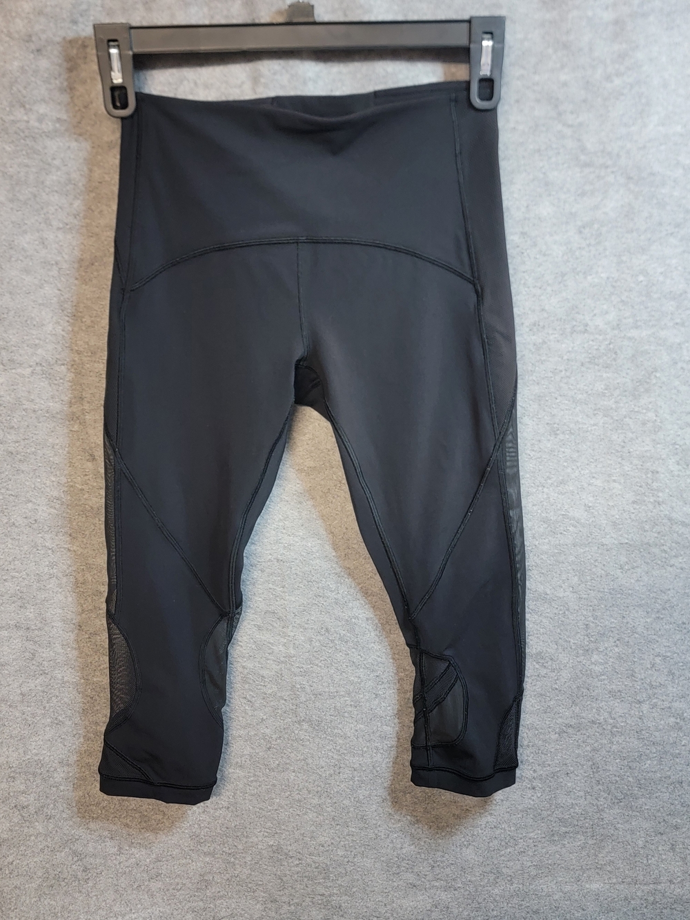 Lululemon Black Crop Leggings Size 8